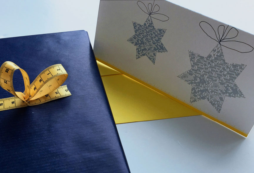 Weihnachtskarte | Geschenkverpackung